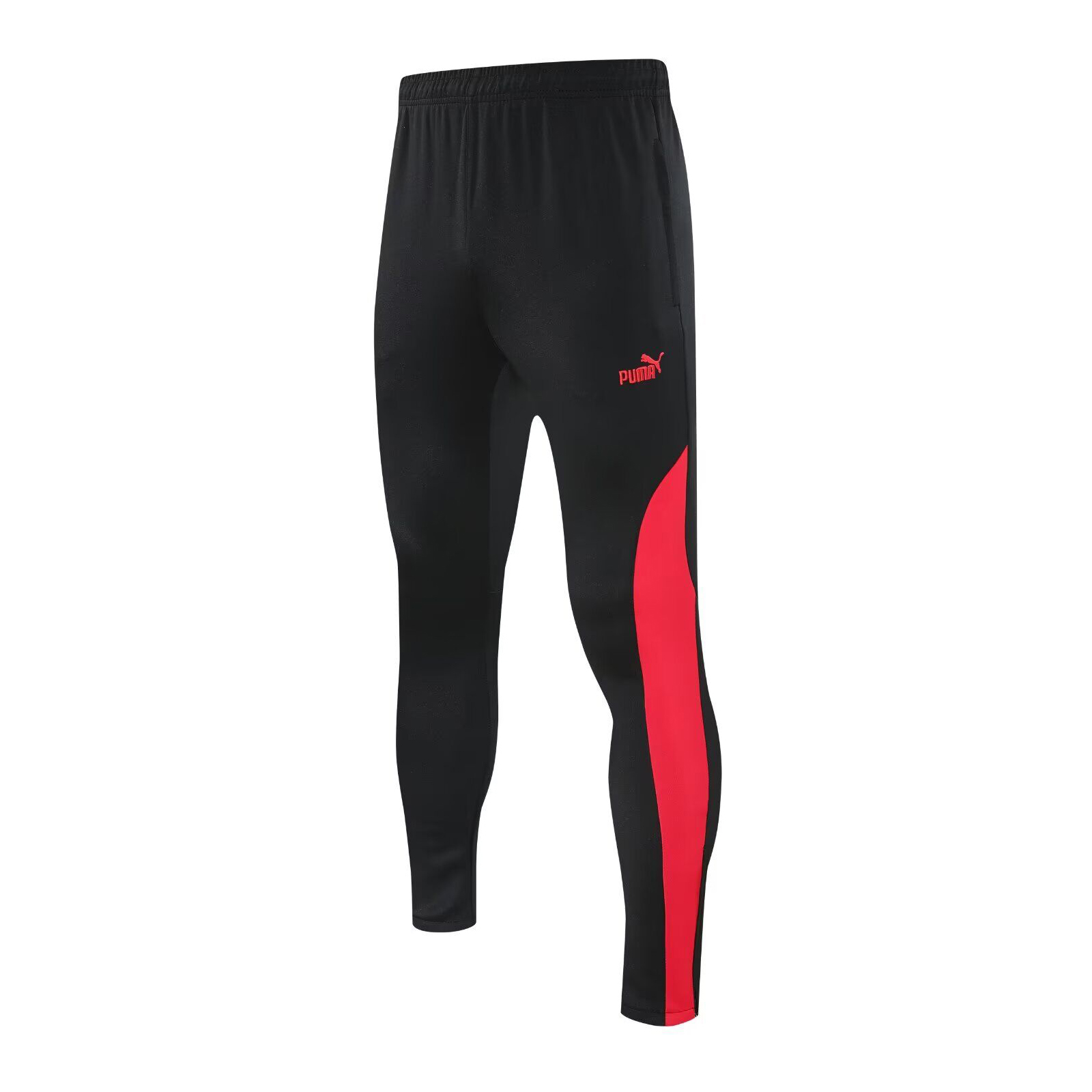 AAA Quality AC Milan 25/26 Black/Red Long Soccer Pants
